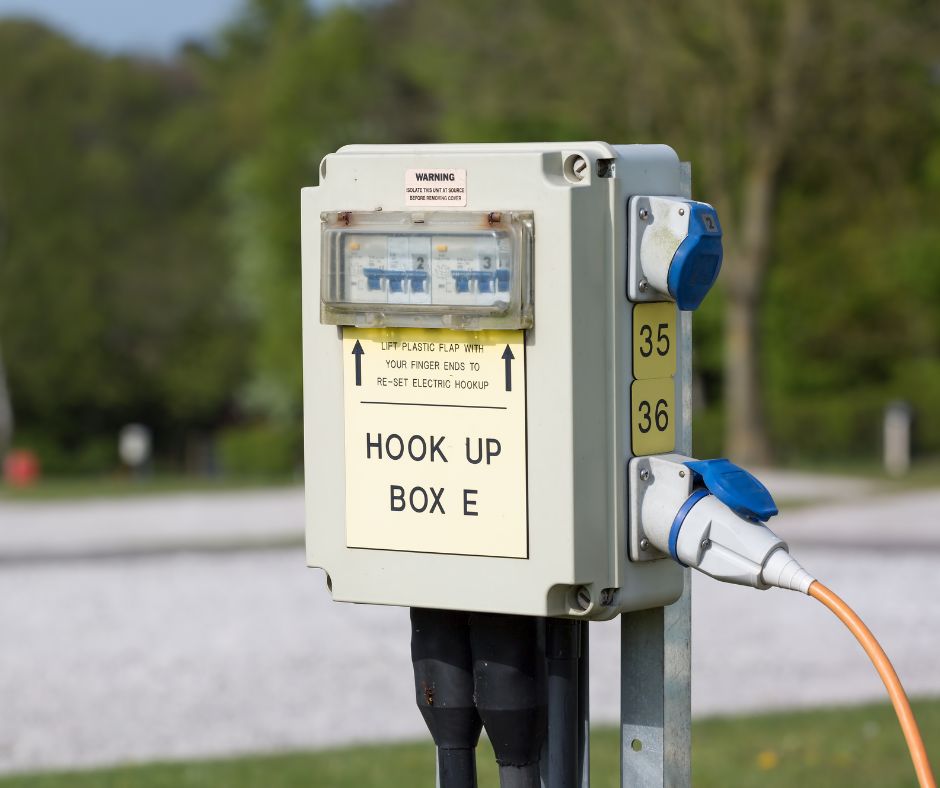 Electric Hook Up Points